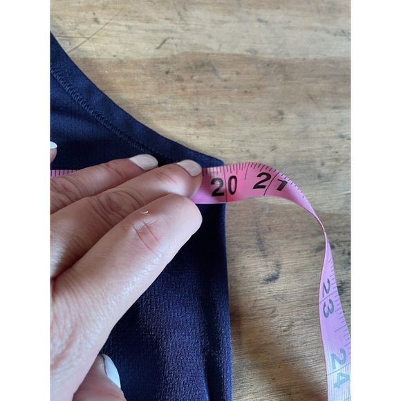 FABLETICS $40 Phoenix‎ Breathe Muscle Athletic Tank Top Navy Blue Size Medium - Picture 9 of 10